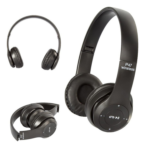Auriculares inalámbricos MYP P47 negro