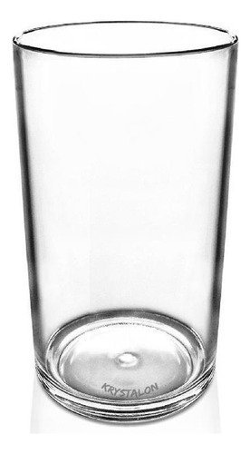 Kit 6 Copos Big Drink 380 Ml Krystalon Incolor Em Acrílico