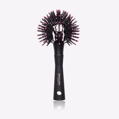 Cepillo 3d Tipo Bola Para El Cabello Oriflame 3d curl brush Oriflame 3D BOLA negro