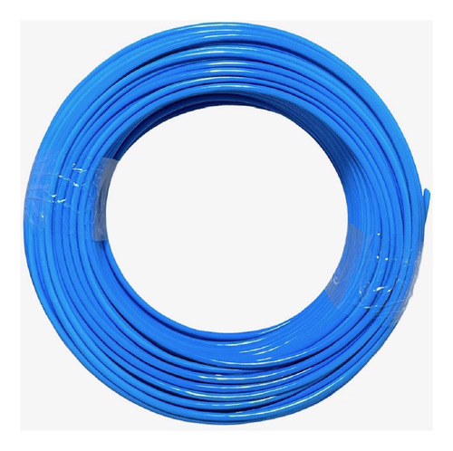 50mts Cabo Flexivel 6mm² Azul 750v Anti-chama