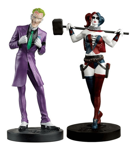 Box Coringa E Arlequina - Eaglemoss Masterpiece Collection