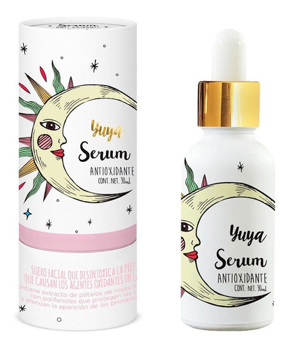 Serum Facial Antioxidante Con Pétalos De Rosa Yuya 30 Ml