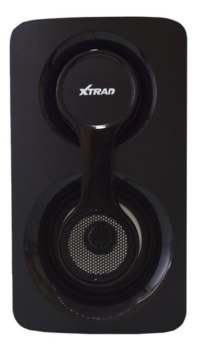 Caixa de som Xtrad XDG-12 portátil Preto 110V/227V