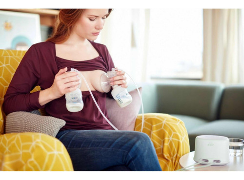Piliphs Avent Bomba De Leche Eléctrica Doble + Cojín Extra (Usado)