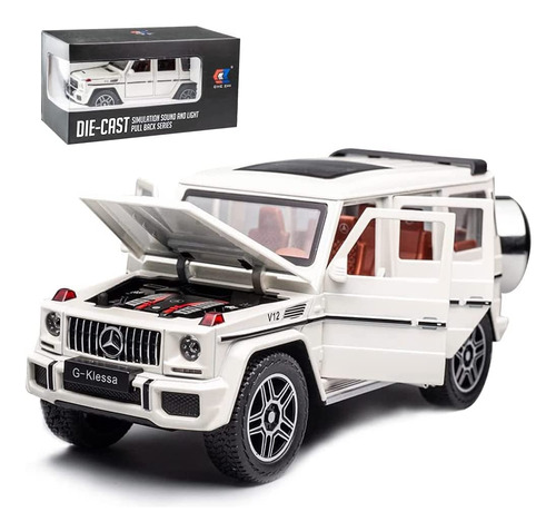 Erock Exquisito Modelo De Coche 1/24 Benz G63 Amg Model Car,