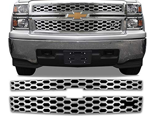 Qaa Adapta Chevrolet Silverado Ltz Solo Pieza Cromada Abs