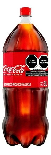 Refresco Cola Coca Cola 3 L