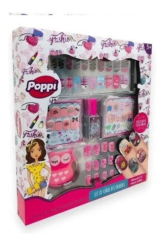 Imagen 2 de 6 de Maquillaje Para Nenas Set De Uñas Limas Infantil Cuotas