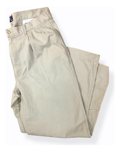 Lote Conjunto Ropa Marca Polo Xl Camisa Pantalon Trabajo Beige (Usado)