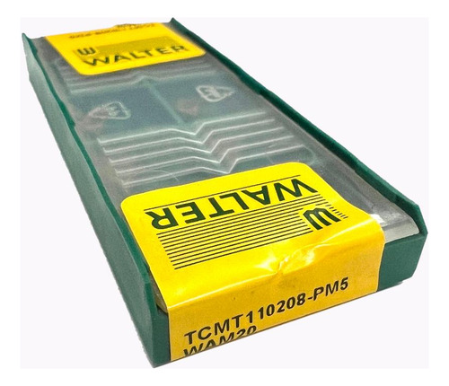 Inserto Walter Tcmt 110208 Pm5 Wam20 10 Pastilhas Metal Duro