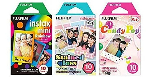 Película Instantánea Fujifilm Instax Mini Arco Iris Y Staind