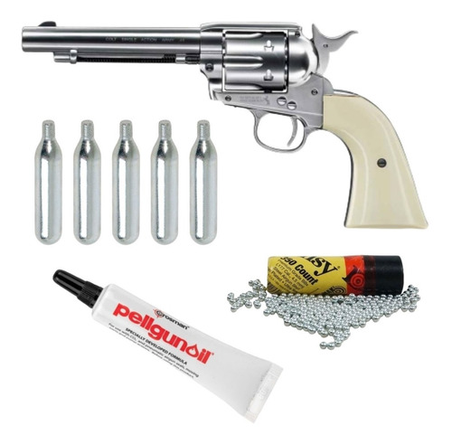 Colt Peacemaker 4.5mm Pistola Full Metal 350bbs 5co2 12g Xtm