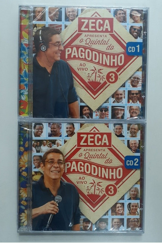 Kit - 2 Cds - Zeca Pagodinho - O Quintal Do Pagodinho Vol. 3