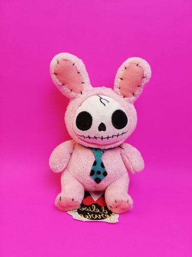 Furrybones Peluche Voodoo Pink Bunny 17cm  Conejo Calavera 