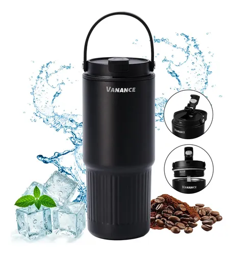 CIVAGO Taza Aislada De 50 Onzas Con Tapa Y Popote, Taza De Café De
