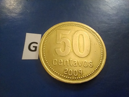 50 Centavos De Peso 2009 Monedas De La República Argentina 