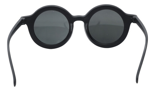 Lentes Negros Para Niños Y Niñas Marca Basic Power Plástico Redondos Protección Uv Ligeros Y Cómodos Gafas De Sol Para Verano Lentes De Sol Infantiles Diseño Unisex Resistentes Y Duraderos