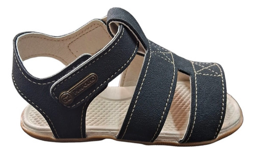 Sandalia Para Bebê Pimpolho - Confortável E Macio Com Velcro