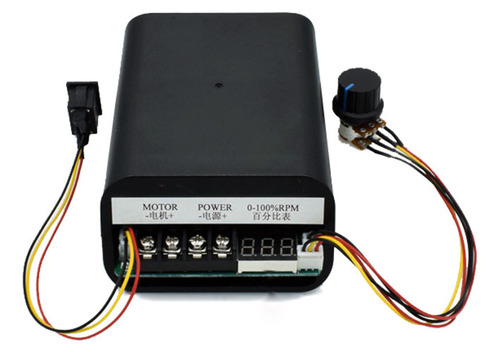 Controlador De Velocidad Motor Pwm Doble Giro 60a 10v-55vdc