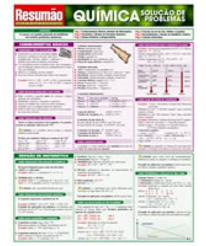 Resumao Quimica Solucao De Problemas - Bafisa, De Varios. Editora Barros Fischer E Associados Ltda, Capa Mole, Edição 1 Em Português