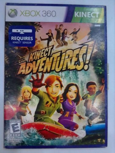 Kinect Adventures. Xbox 360 Original Usado. Qqf. Fc.