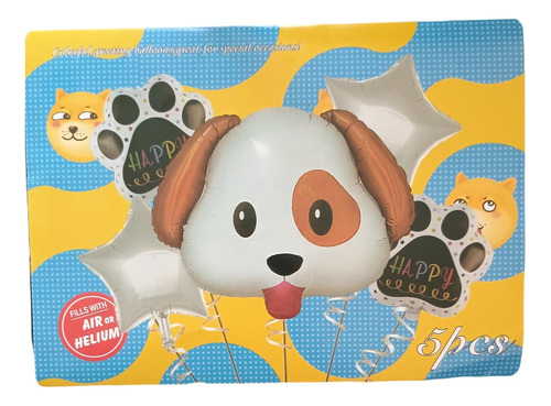 Set Globos De Corgi Husky Para Mascotas, Perros,decoracion