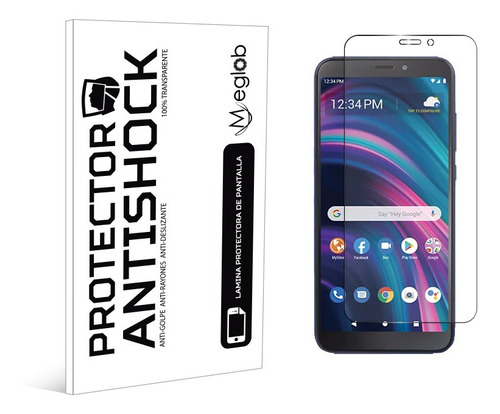 Protector De Pantalla Antishock Para Blu View 3