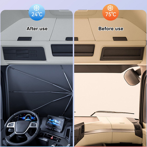 Protector Solar Para Parabrisas De Coche Parasol Retráctil C