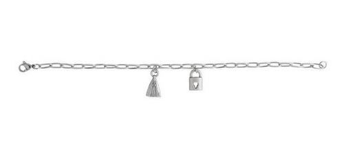 Imagem 4 de 5 de Pulseira Corrente Inox Servos De Nossa Senhora (aparecida)