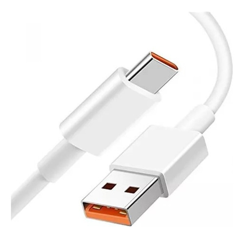 Cable Carga Turbo Xiaomi Usb 7a Tipo C 2 Metros