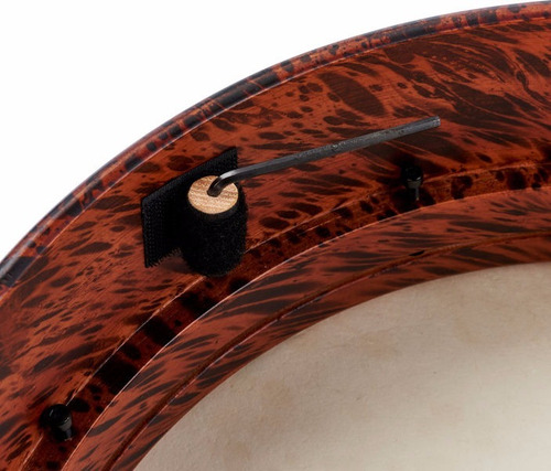 Aro Tar Mizhars Meinl Fd12td Parche De Cuero O Sintético Color Marrón Oscuro