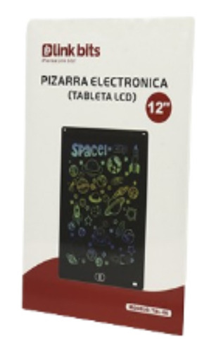 Tableta Magica Lcd Boton Borrar Bloquear 12 PuLG 30 Piezas