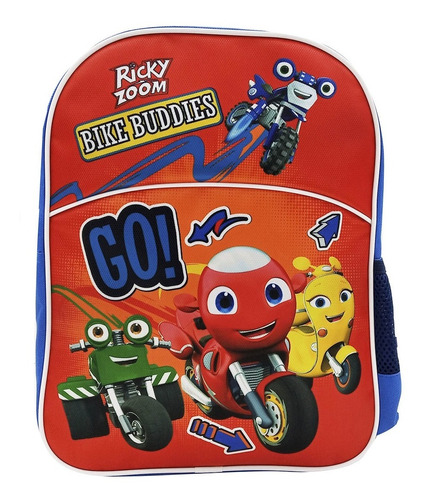 Mochila Infantil Ricky Zoom Original Y Oficial