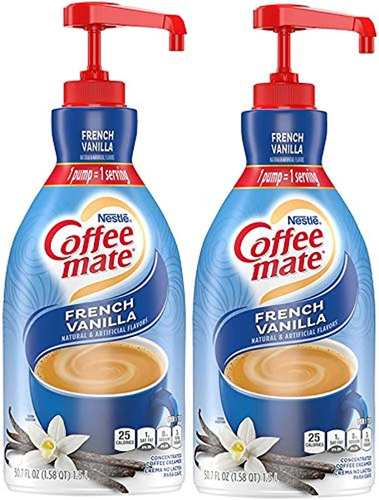 Crema Líquida Para Café C/dispensador X2uds 1,5lt C/u