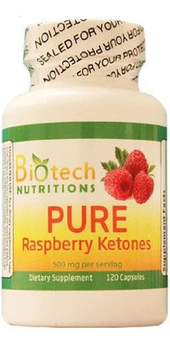 Biotech Nutritions | Pure Raspberry Ketones | 120 Capsules