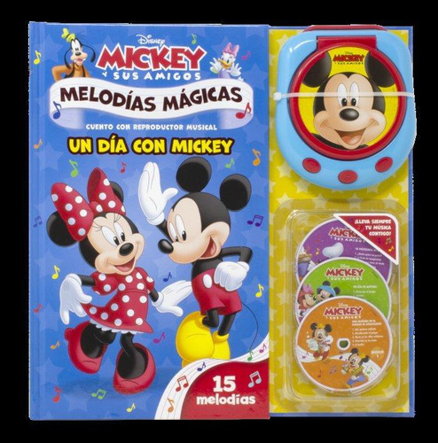 Libro: Mickey. Melodias Magicas. Un Dia Con Mickey. Disney. 