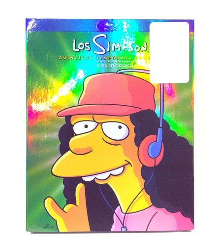 Los Simpson Quinceava Temporada Bluray Incuye Slim Cover