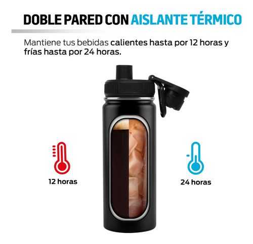 - Redlemon Termo De Acero Inoxidable Con Doble Aislamiento