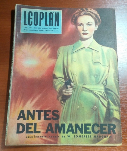 Leoplán Magazine Popular Argentino Año 16 N° 394 Nov De 1950