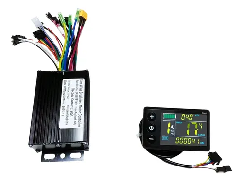 Kit Controlador 500w 20a Onda Senoidal + Display Lcd S866 | Frete