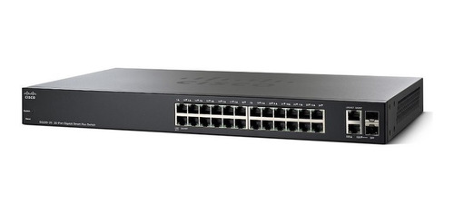 Switch Cisco Sf550x-24mp Adm 24 Puertos Lan + Usb + 2 Sfp