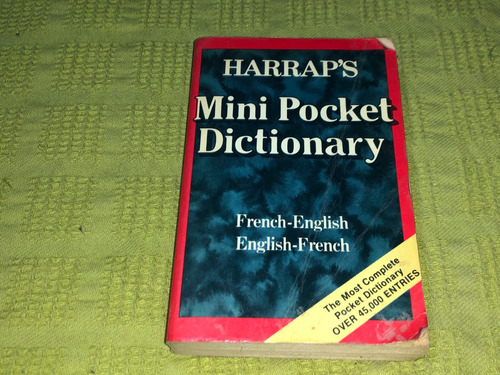 Harraps Mini Pocket Dictionary French English English French