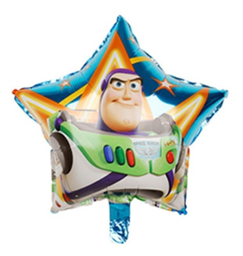 Pack 6 Globos Metalizados Toy Story Surtido 45x45