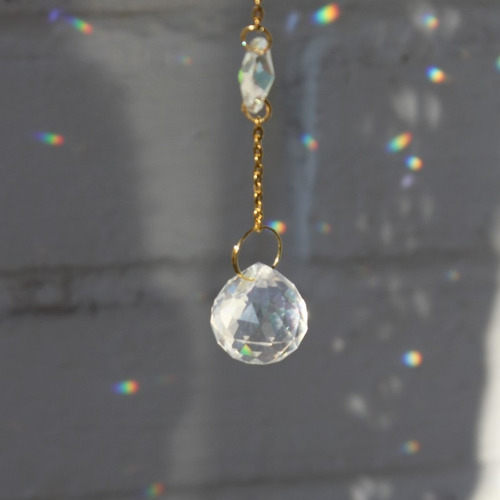 Imagen 5 de 7 de Colgante De Cristal, Atrapasol Solsticio