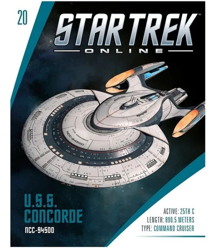 Barco Star Trek Online: USS Concorde Ncc-94500 - Ed. 20