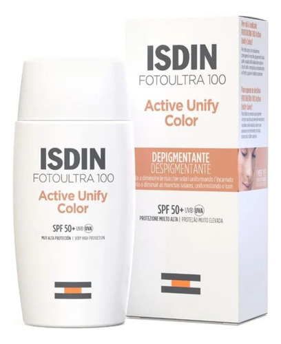 Foto Ultra 100 Active unify Color fusion fluid SPF50+ Isdin