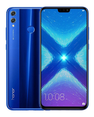 Celular Honor 8x Huawei 64gb 4ram Dualsim4g 20mp Huella Azul
