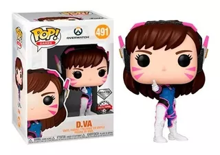 Funko Pop Overwatch D.va 491 Diamond Special Edition Vdgmrs