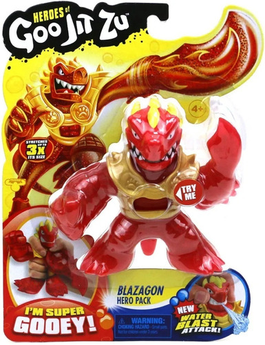 Heroes Of Goo Jit Zu - Figura De Acción - Blazagon 