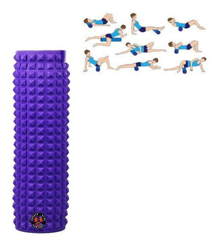 Rodillo Foam Roller Masajeador Yoga 45*15 Sportfitness 